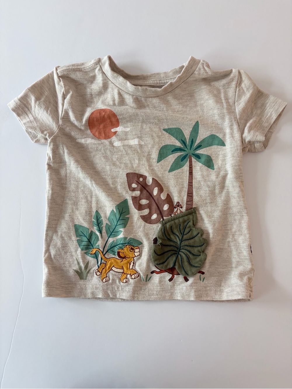 Little Sleepies Disney Safari Hideaway Relaxed Tee Bamboo Viscose 12-28 Months